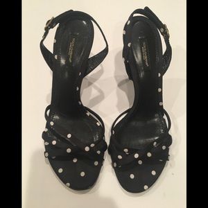Dolce & Gabbana Polka Dot Heels